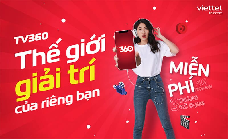 Lắp đặt truyền hình Viettel Lắp truyền hình Viettel TV360