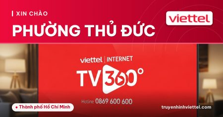Truyền hình Viettel Phường Thủ Đức chất lượng cao