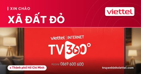 Truyền hình Viettel Xã Đất Đỏ truyền tải hình ảnh