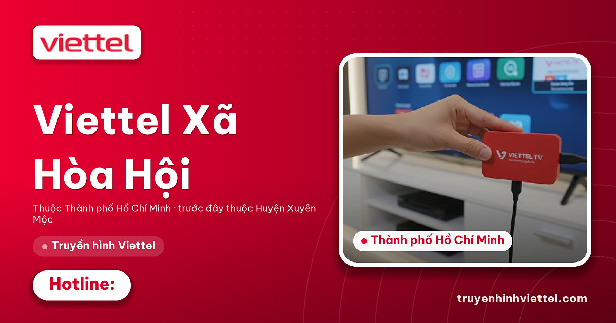 truyền hình Viettel Xã Hòa Hội TV360