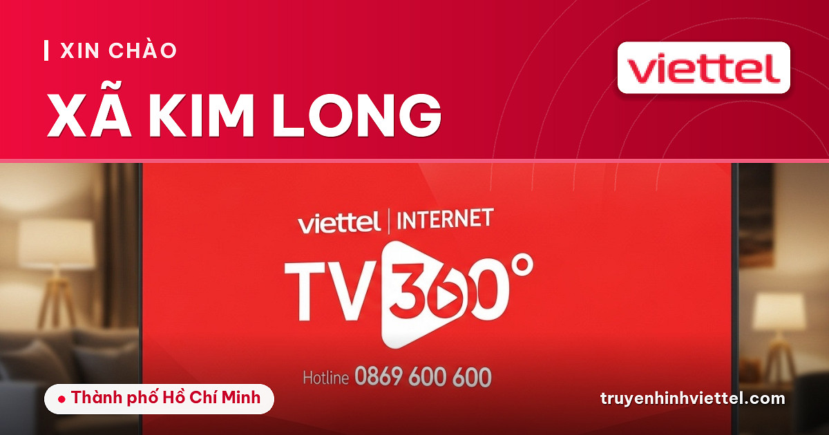 Logo Viettel Xã Kim Long Truyền hình TV360