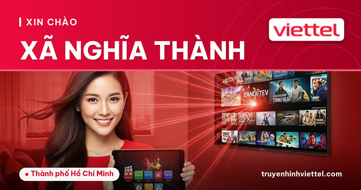 Lắp đặt truyền hình Viettel Truyền hình Viettel tại Xã Nghĩa Thành