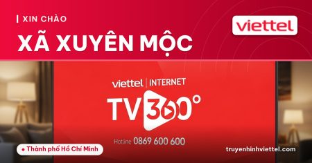 Truyền hình Viettel tại Xã Xuyên Mộc